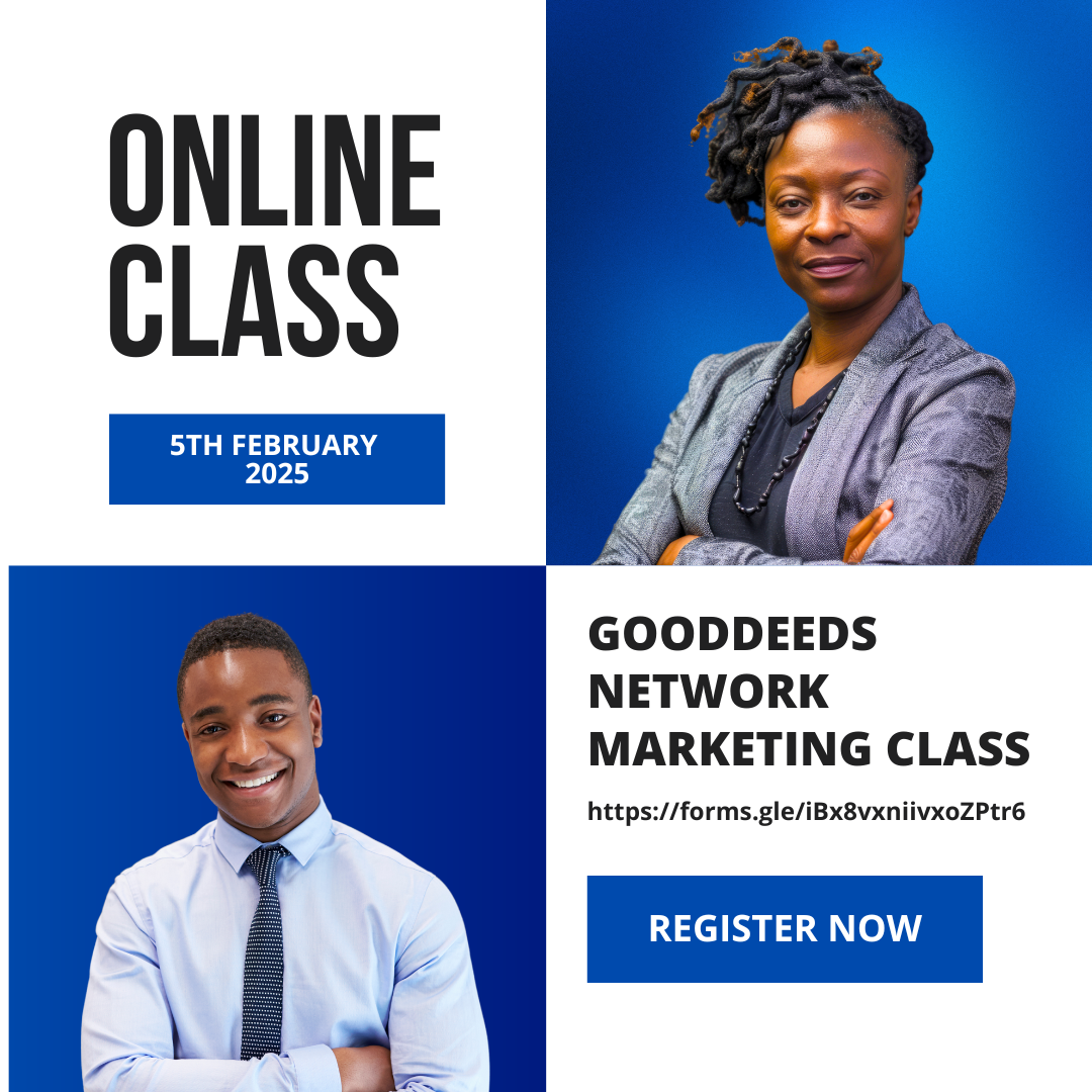 Gooddeeds network marketing class